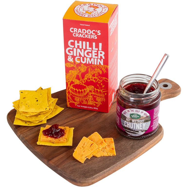 Hot Crackers & Chutney