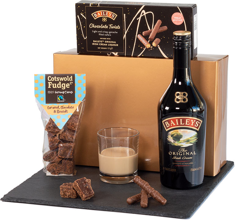 Baileys and Fudge with a Twist