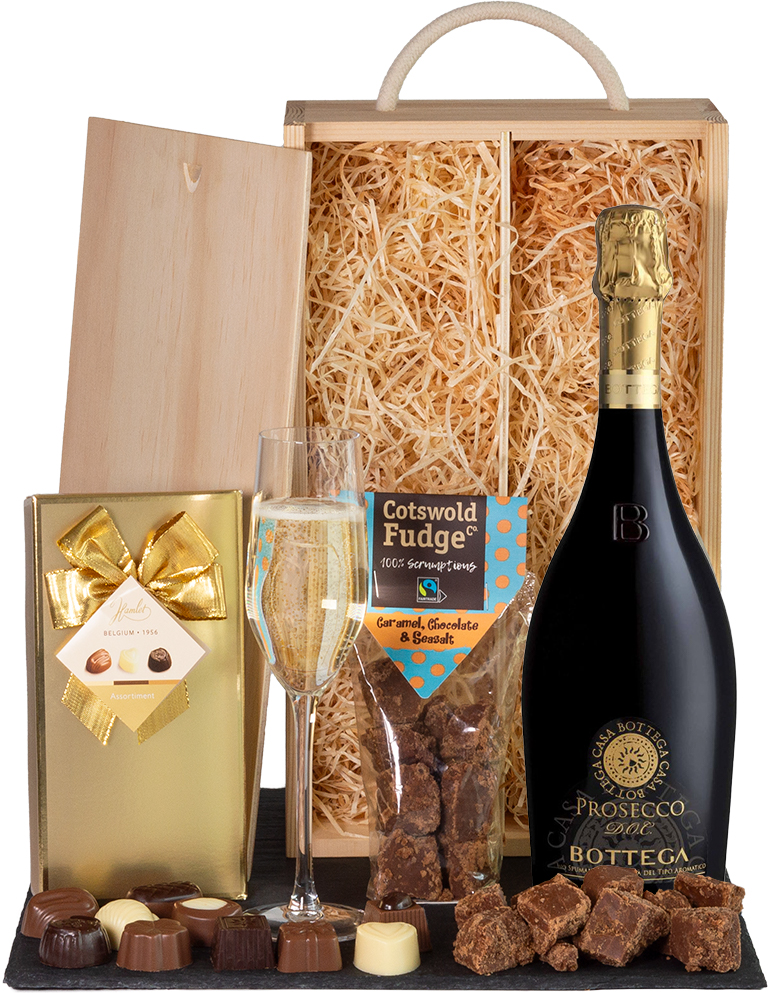 Prosecco Treat in Wood