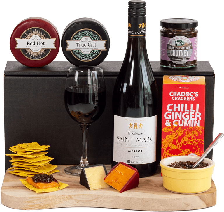 Wine & Cheese Hampers delivered in County Antrim